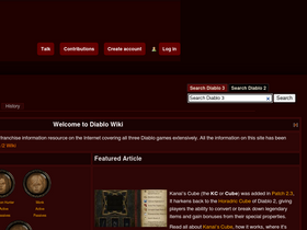 'diablowiki.net' screenshot