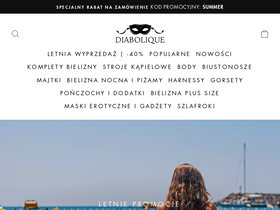 'diabolique.com.pl' screenshot