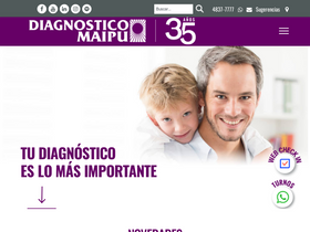 'diagnosticomaipu.com' screenshot