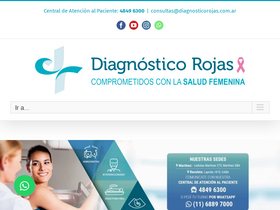 'diagnosticorojas.com.ar' screenshot