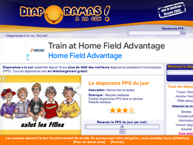 'diaporamas-a-la-con.com' screenshot