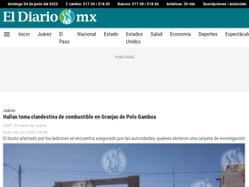 'diario.mx' screenshot