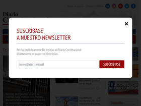 'diarioconstitucional.cl' screenshot