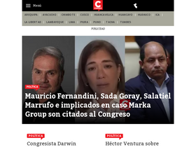 'diariocorreo.pe' screenshot