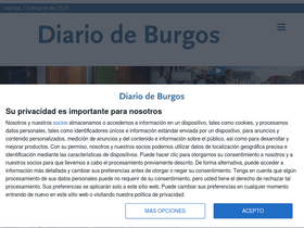 'diariodeburgos.es' screenshot