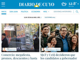'diariodecuyo.com.ar' screenshot