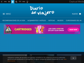 'diariodelviajero.com' screenshot