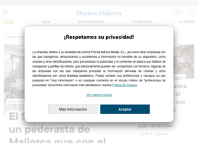 'diariodemallorca.es' screenshot