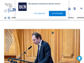 'diariolasamericas.com' screenshot