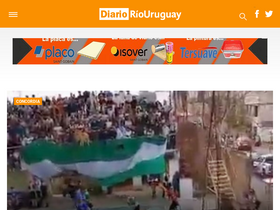 'diarioriouruguay.com.ar' screenshot