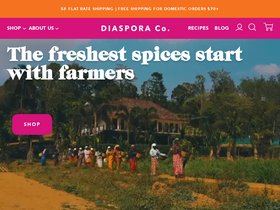 'diasporaco.com' screenshot
