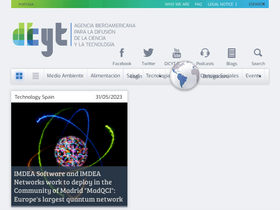 'dicyt.com' screenshot
