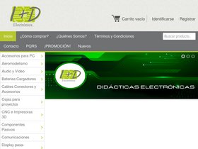 'didacticaselectronicas.com' screenshot