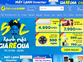 'dienmayxanh.com' screenshot