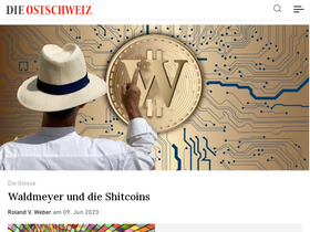 'dieostschweiz.ch' screenshot