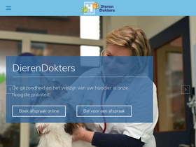 'dierendokters.com' screenshot