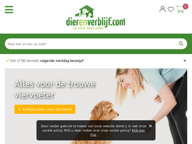 'dierenverblijf.com' screenshot