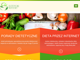 'dietetyczne-przepisy.net' screenshot