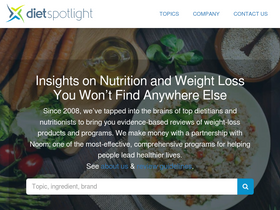'dietspotlight.com' screenshot