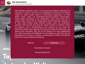 'dieversicherer.de' screenshot