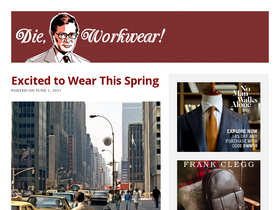 'dieworkwear.com' screenshot