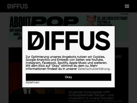 'diffusmag.de' screenshot