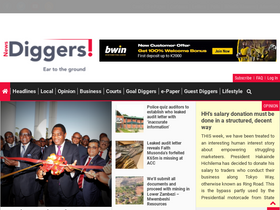 'diggers.news' screenshot