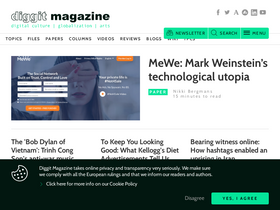 'diggitmagazine.com' screenshot