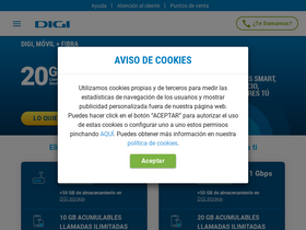 'digimobil.es' screenshot