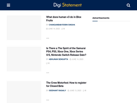 'digistatement.com' screenshot