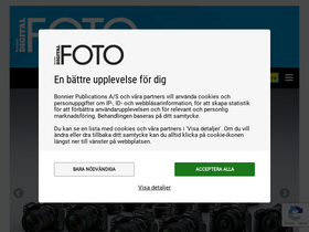 'digitalfotoforalla.se' screenshot