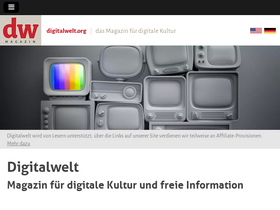 'digitalwelt.org' screenshot