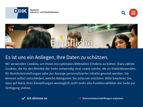 'dihk.de' screenshot