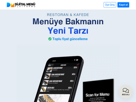 'dijital.menu' screenshot