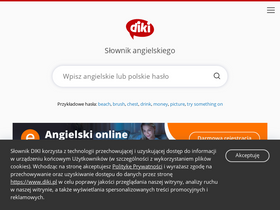 'diki.pl' screenshot