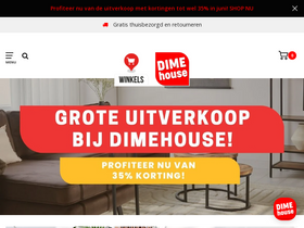 'dimehouse.nl' screenshot
