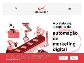 'dinamize.com' screenshot