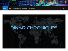 'dinarchronicles.com' screenshot