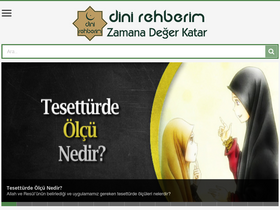 'dinirehberim.com' screenshot