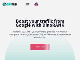 'dinorank.com' screenshot