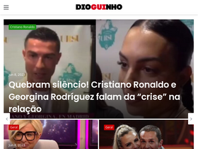 'dioguinho.com' screenshot