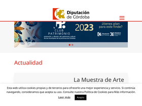 'dipucordoba.es' screenshot