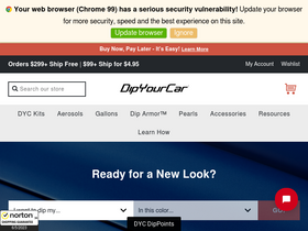 'dipyourcar.com' screenshot