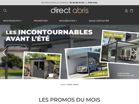 'direct-abris.com' screenshot