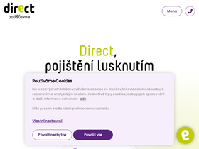 'direct.cz' screenshot
