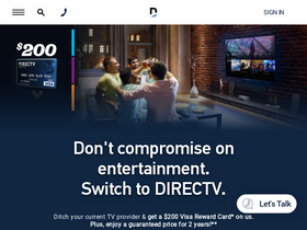 'directv.com' screenshot