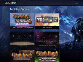 'direwolfdigital.com' screenshot