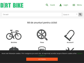 'dirtbike.ro' screenshot