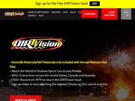 'dirtvision.com' screenshot