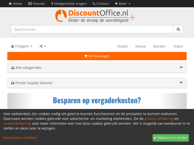 'discountoffice.nl' screenshot